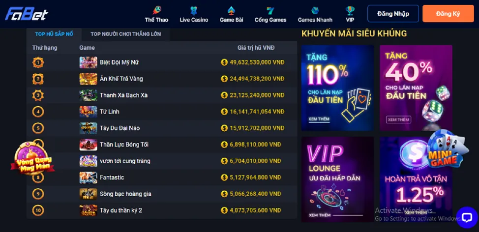Thưởng Chào Mừng v7sb win